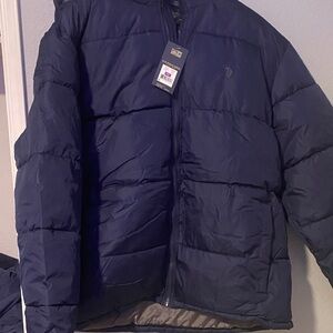 Navy Puffer Jacket us polo assn xxl